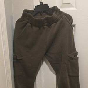 Source Unknown Green Jogger Pants